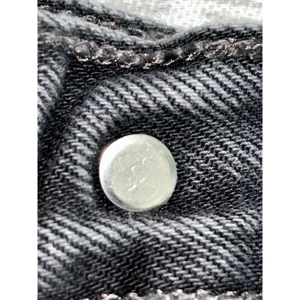 Vintage Levis 501 Jeans Men's 32x32 (Tag 34x34) Black Button Fly Made In USA